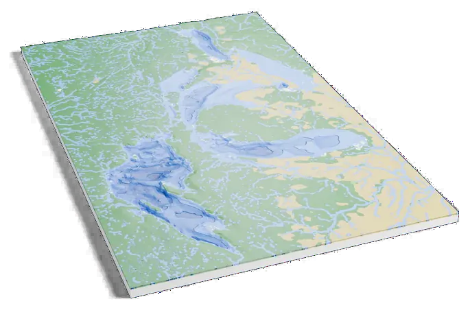 Great Lakes model, turned around