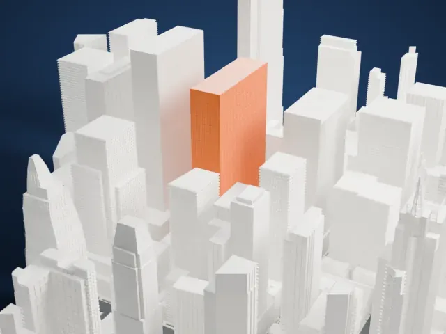 1211 Avenue of the Americas model, West view