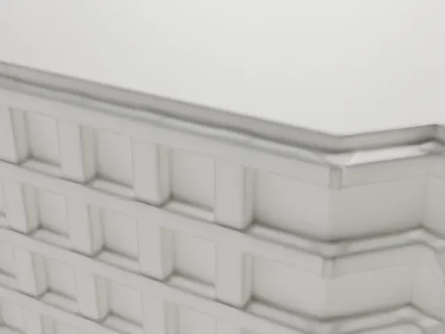 13 and 15 West 54th Street model, North view