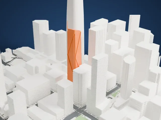 181 Fremont model, East view