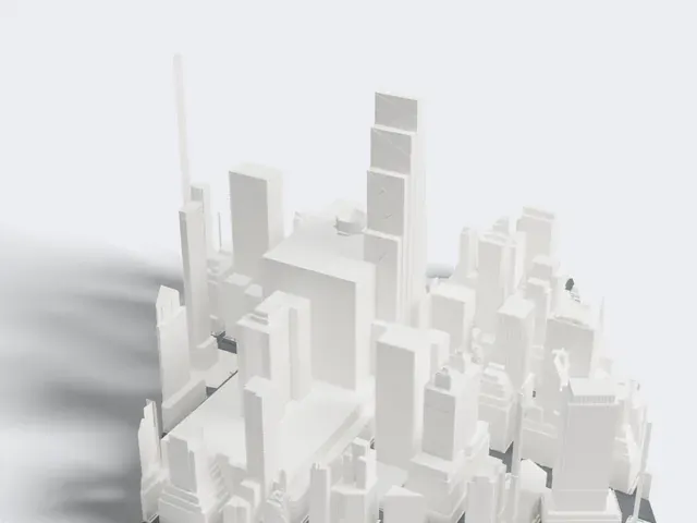 270 Park Avenue model, East view