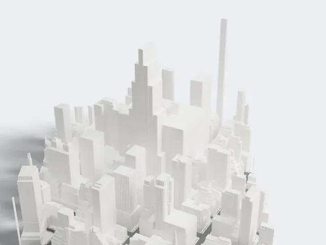 270 Park Avenue model, North view
