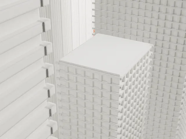 400 Madison Avenue model, East view