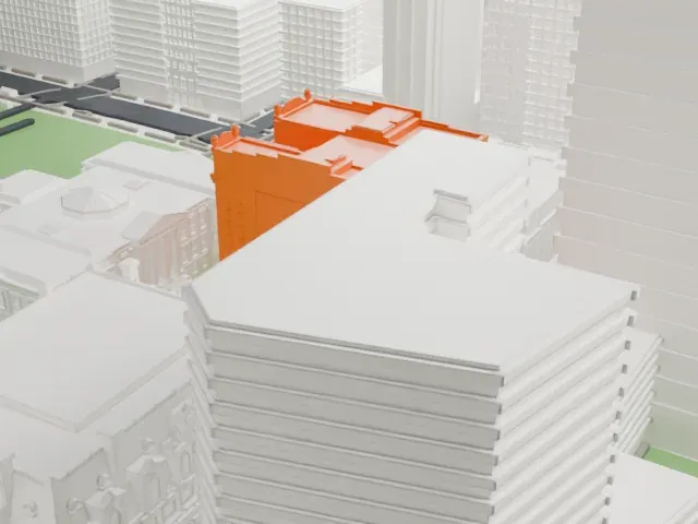 49 Chambers model, East view