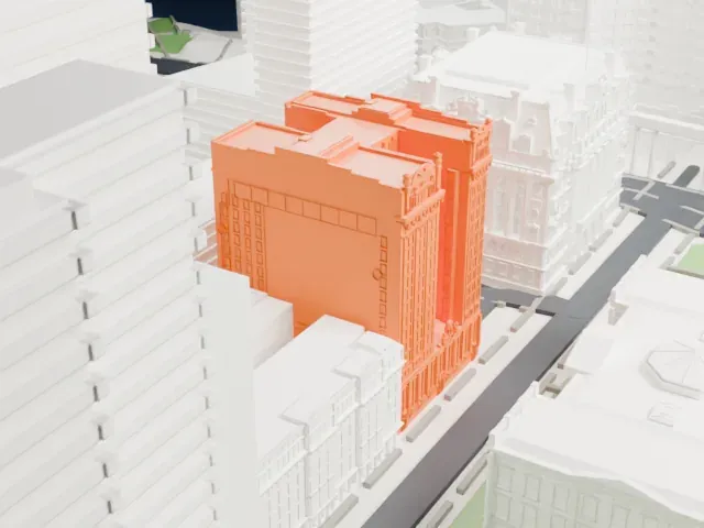 49 Chambers model, West view