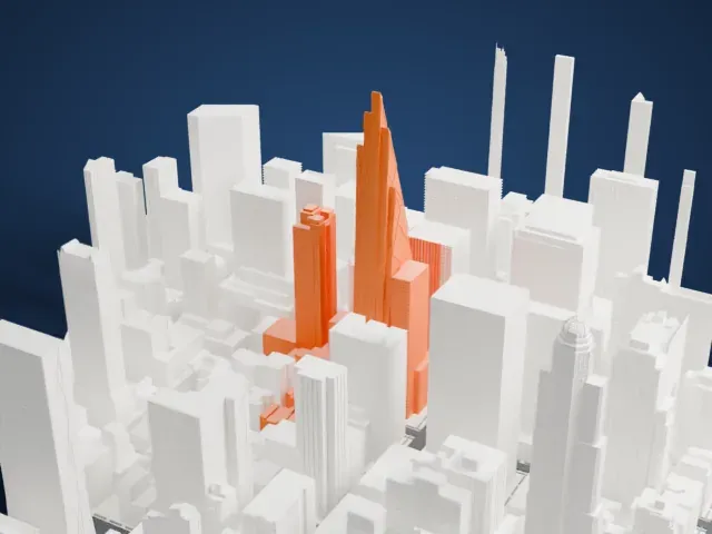 53W53 model, North view