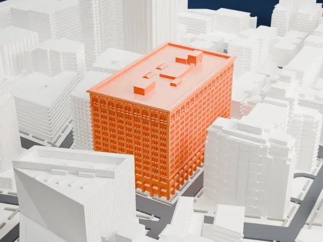 770 Broadway model, East view