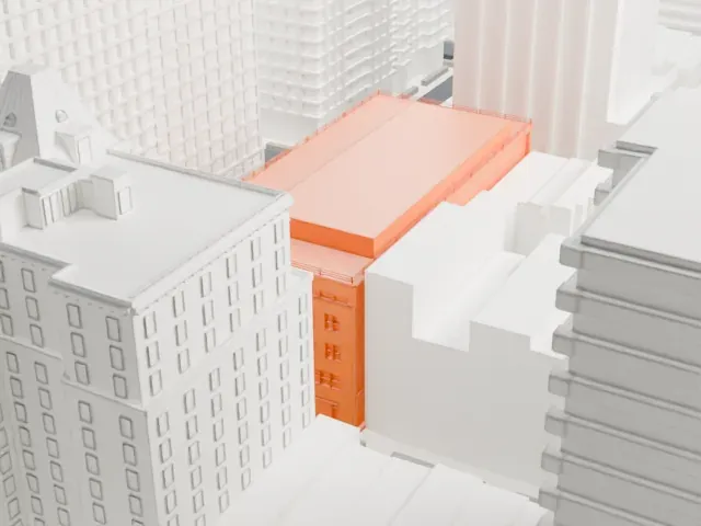 980 Madison Avenue model, North view