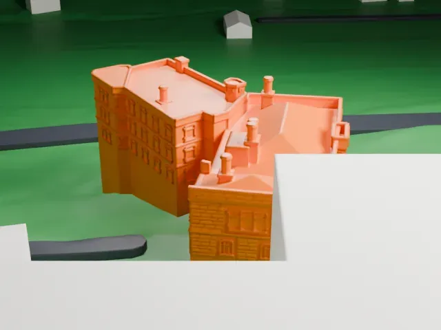 Ailsa Farms model, West view