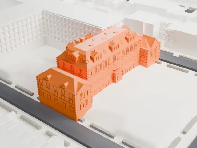 Angel Guardian Home, Brooklyn model, North view
