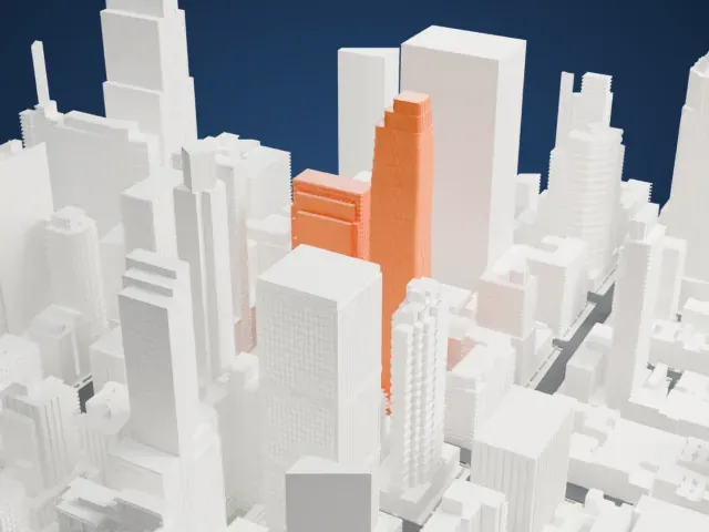 ARO model, North view