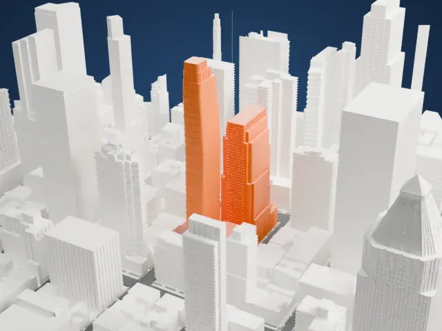 ARO model, West view