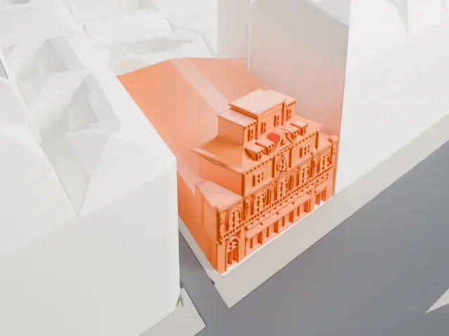 Bataclan model, East view