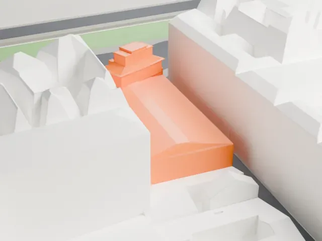 Bataclan model, West view