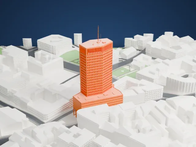 Beograđanka model, East view