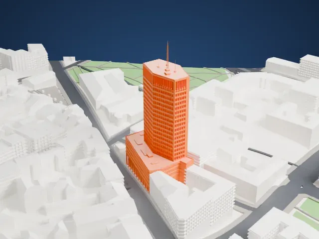 Beograđanka model, North view