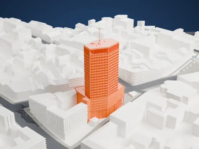 Beograđanka model, West view