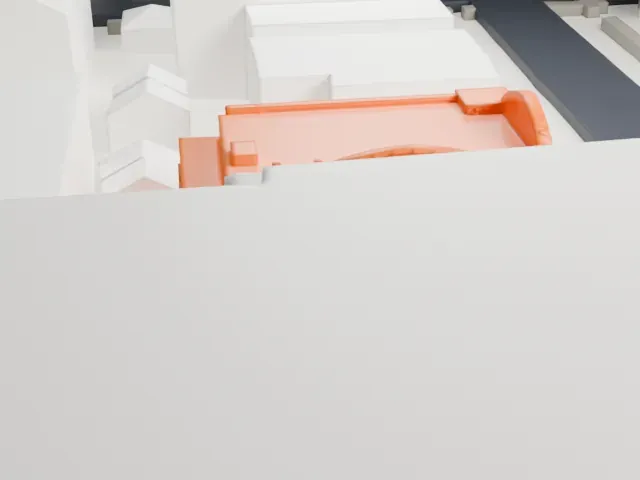 Beth El Jewish Center of Flatbush model, West view