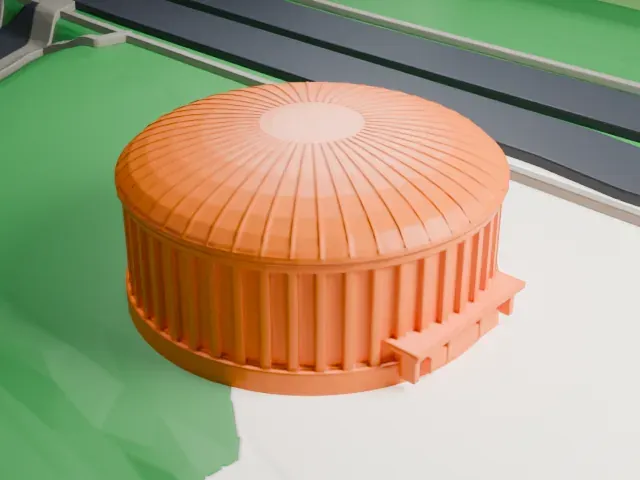 BMW Park model, West view