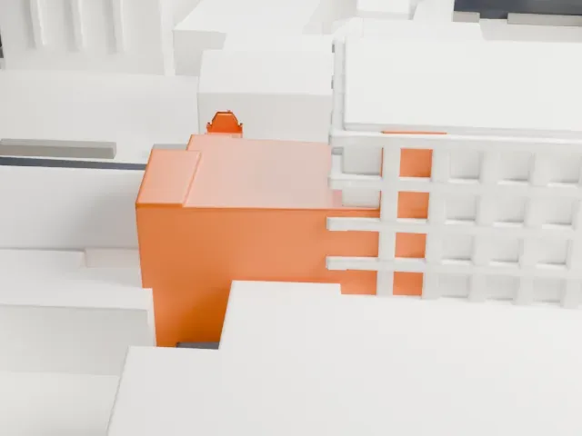 Brook Arts Center model, East view
