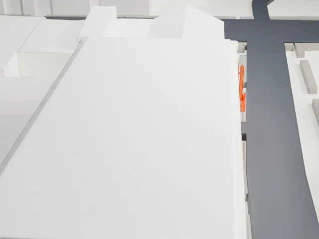 Brook Arts Center model, North view