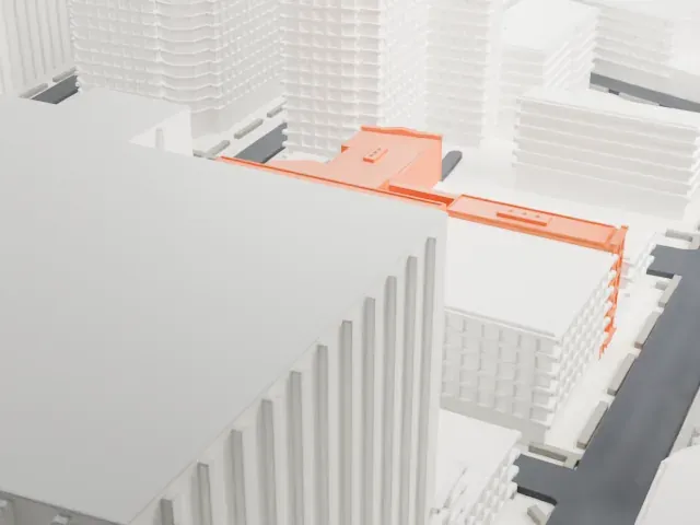 Brooklyn Tabernacle model, East view