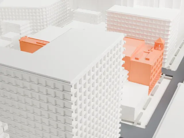 Brooklyn Tabernacle model, West view