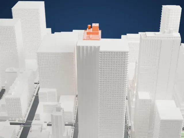 Brooklyner model, South view