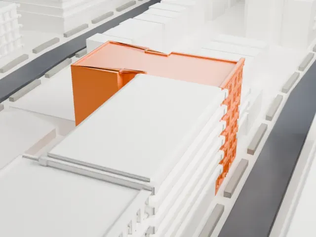 C. Rieger's Sons Factory model, East view