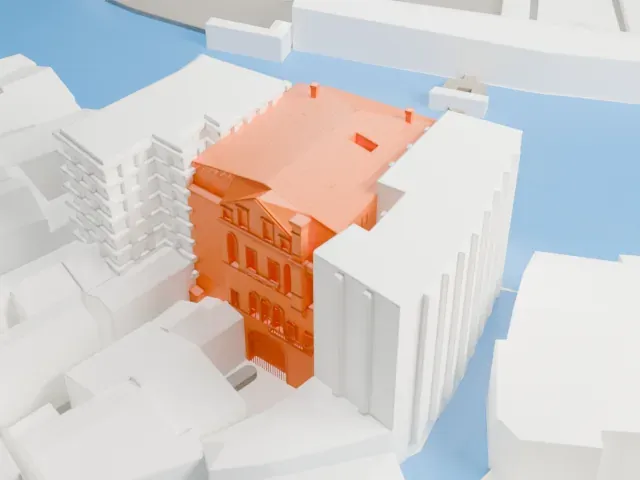 Ca' da Mosto model, North view