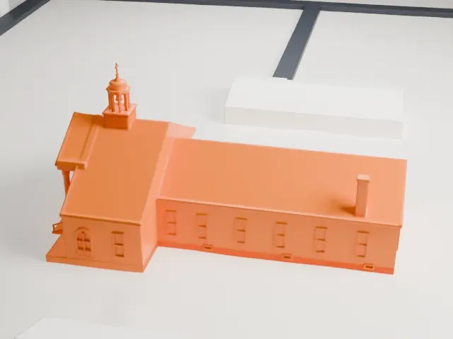 Cathedral of St Vincent de Paul, Malankara Catholic model, West view