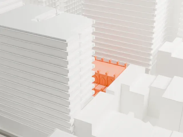 Church of the Ascension, Episcopal model, North view