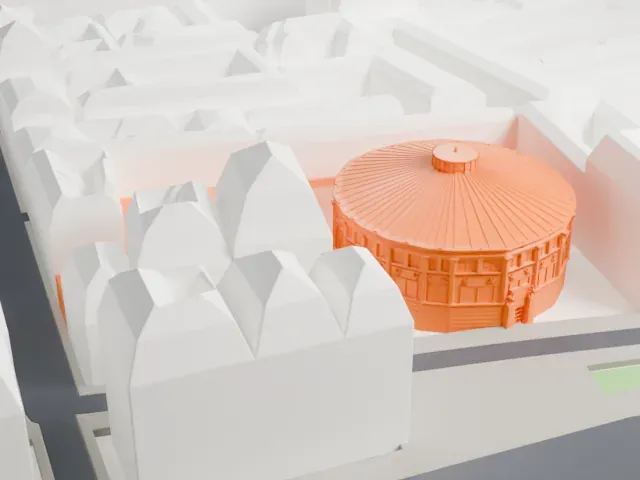 Cirque d’Hiver Bouglione model, West view