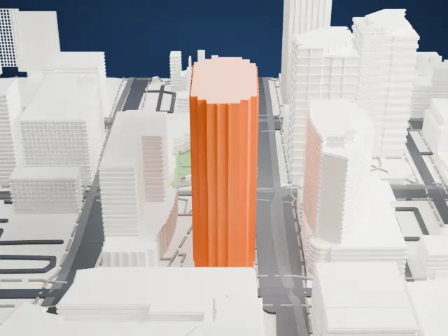 CityScape Phoenix model, East view