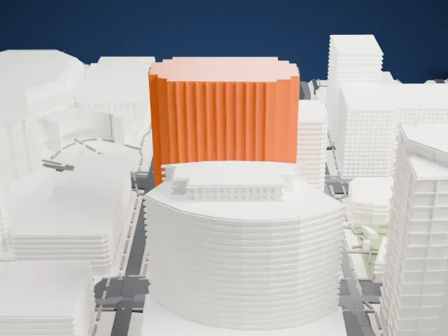 CityScape Phoenix model, North view