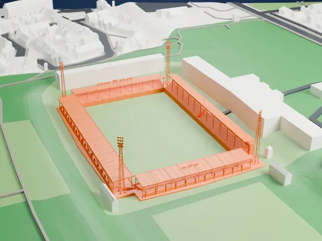 De Koel model, South view