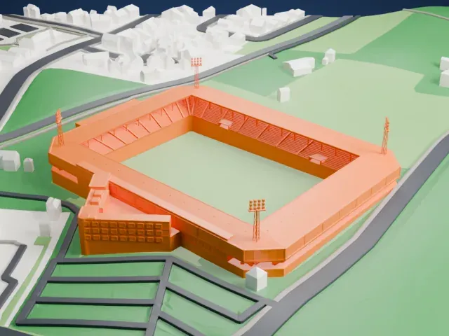 De Vijverberg model, East view