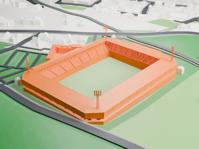 De Vijverberg model, North view