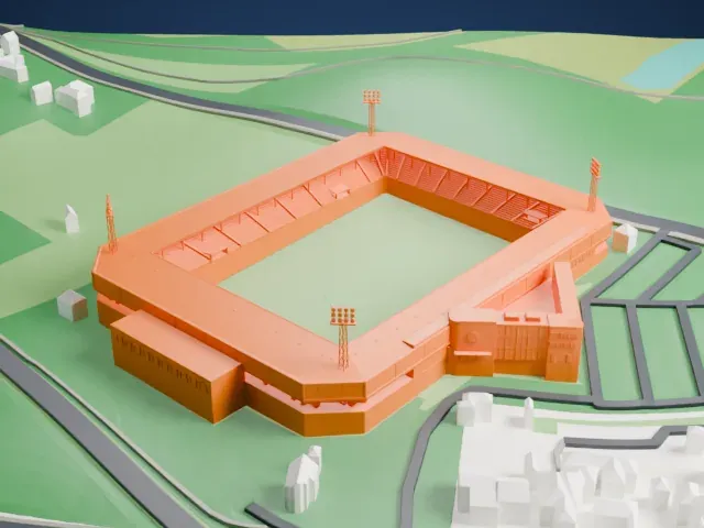 De Vijverberg model, South view