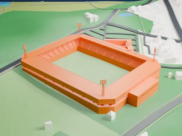 De Vijverberg model, West view