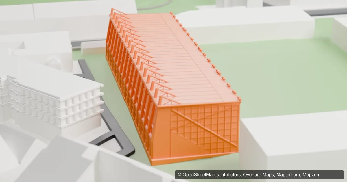 Easter Road in a 3D-Printed City Model | Mini Skyline