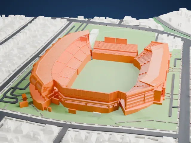 Eden Park model, East view