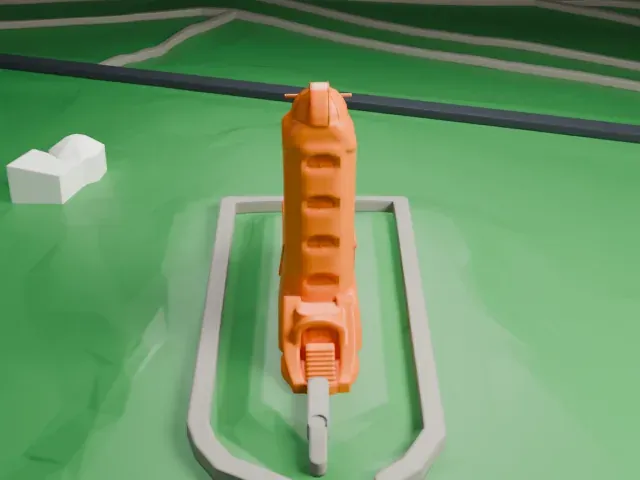 Einstein Tower model, North view