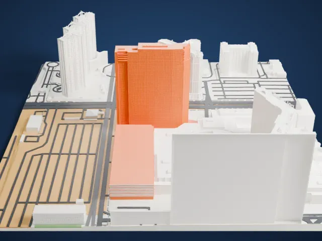 Elara model, North view