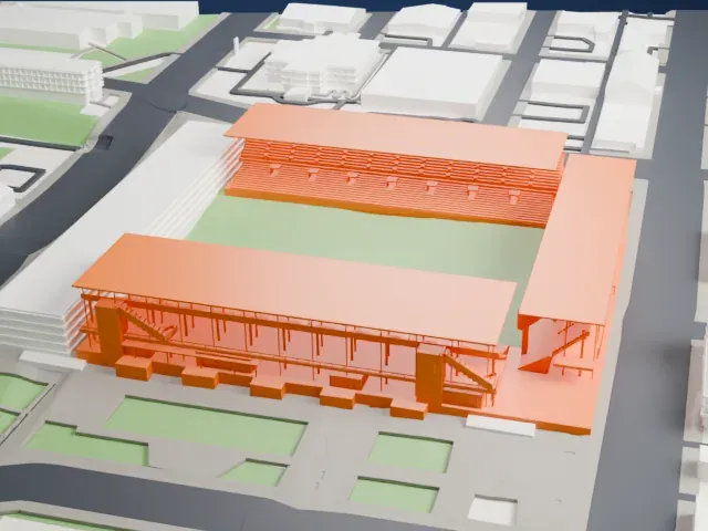 Energizer Park model, East view