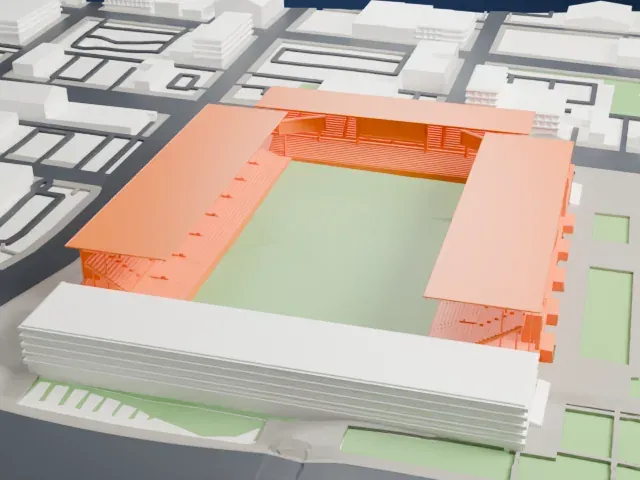Energizer Park model, South view