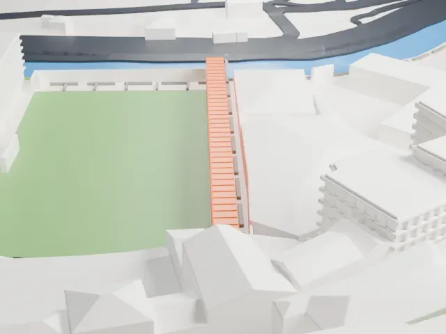 Estadi Nacional model, North view