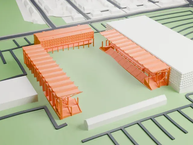 ETO Park model, North view