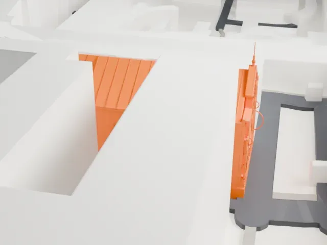Evangelical Lutheran Church of Saint Catherine model, South view