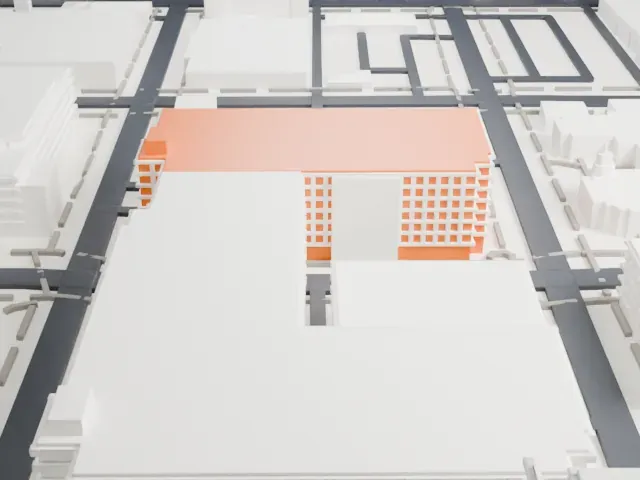 First Presbyterian Church Phoenix model, East view